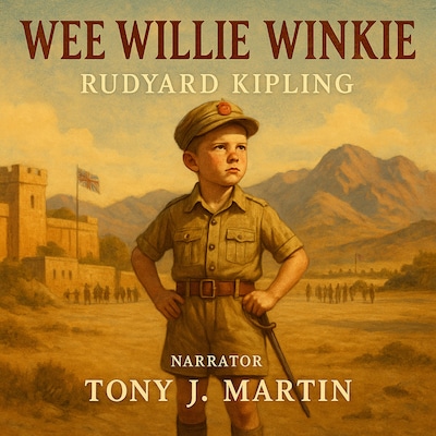 Wee Willie Winkie – omslag til lydbogen af Rudyard Kipling