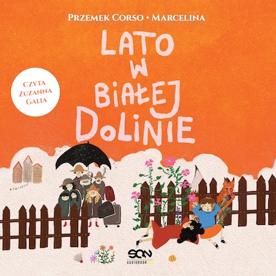 Lato w Białej Dolinie – okładka audiobooka, autor Przemek Corso, Marcelina Misztal