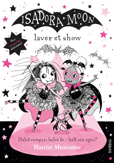 Isadora Moon laver et show – omslag til lydbogen af Harriet Muncaster
