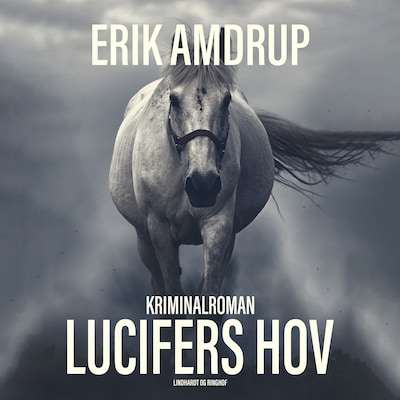 Lucifers hov – omslag til lydbogen af Erik Amdrup
