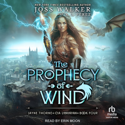 The Prophecy of Wind – omslag til lydbogen af Joss Walker, R.L. Perez