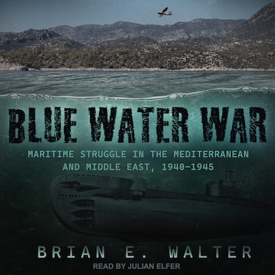 Blue Water War – omslag til lydbogen af Brian E. Walter