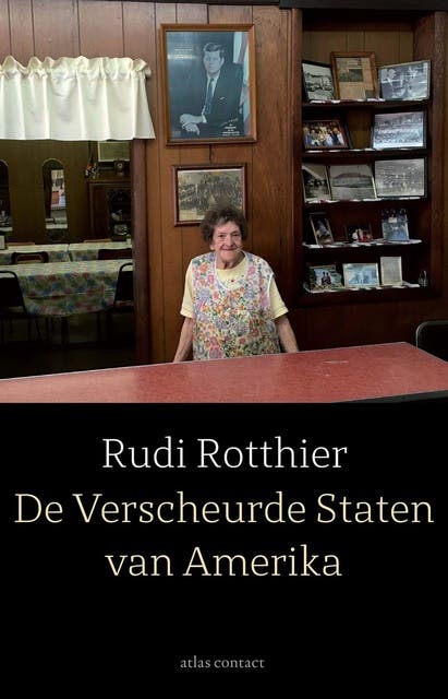 De Verscheurde Staten van Amerika: Berichten uit Trumpland – omslag van het luisterboek van Rudi Rotthier