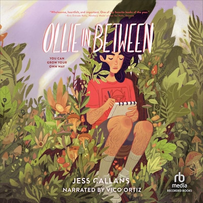 Ollie In Between – omslag til lydbogen af Jess Callans