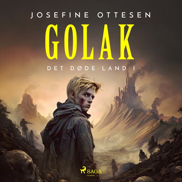 Det døde land 1. Golak – omslag til lydbogen af Josefine Ottesen