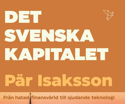 Det svenska kapitalet – omslag till ljudboken av Pär Isaksson