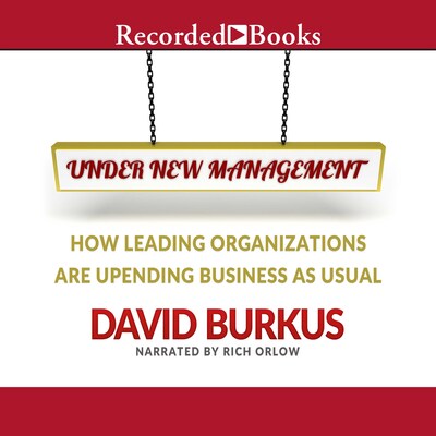 Under New Management – omslag til lydbogen af David Burkus
