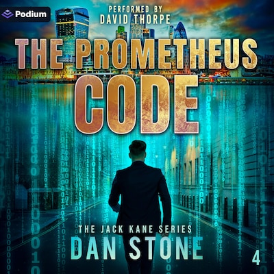 The Prometheus Code – omslag til lydbogen af Dan Stone