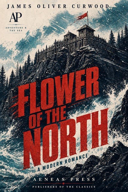 Flower of the North: A Modern Romance – omslag til lydbogen af James Oliver Curwood