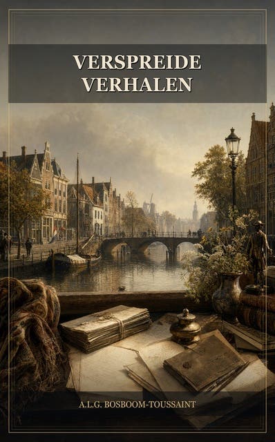 Verspreide verhalen – omslag van het luisterboek van A L G Bosboom Toussaint