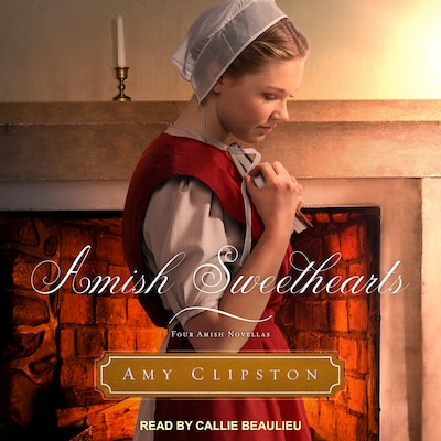 Amish Sweethearts – omslag til lydbogen af Amy Clipston