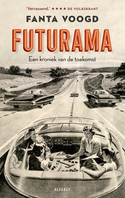 Futurama: Een kroniek van de toekomst – omslag van het luisterboek van Fanta Voogd