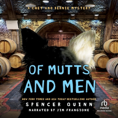 Of Mutts and Men – omslag til lydbogen af Spencer Quinn