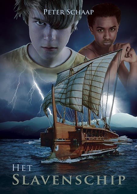 Het slavenschip – omslag van het luisterboek van Peter Schaap