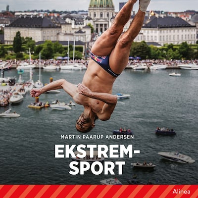 Ekstremsport – omslag til lydbogen af Martin Paarup Andersen