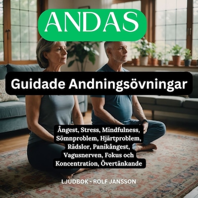 Andas: Guidade andningsövningar mot stress, ångest och sömnproblem