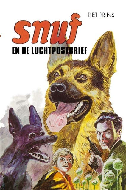 Snuf en de luchtpostbrief – omslag van het luisterboek van Piet Prins