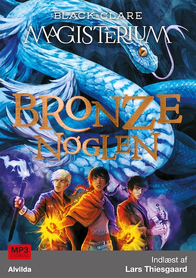 Magisterium 3: Bronzenøglen – omslag til lydbogen af Cassandra Clare, Holly Black