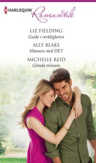 Guide i verkligheten / Mannen med DET / Gömda minnen – omslag till ljudboken av Ally Blake,Liz Fielding,Michelle Reid