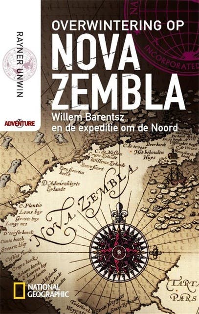Overwintering op Nova Zembla: Willem Barentsz en de expeditie om de Noord – omslag van het luisterboek van Rayner Unwin