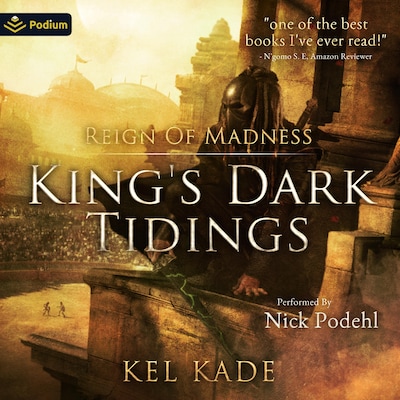Reign of Madness – omslag til lydbogen af Kel Kade