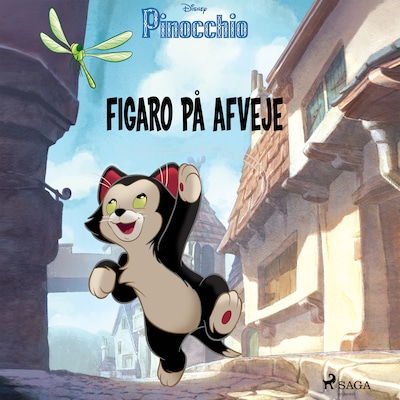 Pinocchio - Figaro på afveje – omslag til lydbogen af Disney
