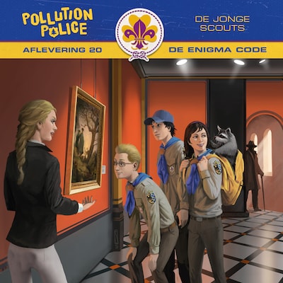 Pollution Police, Aflevering 20: De Enigma Code (Nederlandse versie) – omslag van het luisterboek van Markus Topf, Dominik Ahrens
