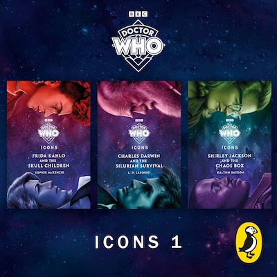 Doctor Who: Icons 1 – omslag til lydbogen af Sophie McKenzie, L. D. Lapinski, Kalynn Bayron
