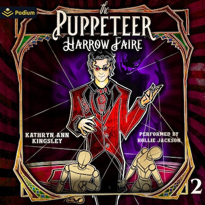 The Puppeteer – omslag til lydbogen af Kathryn Ann Kingsley