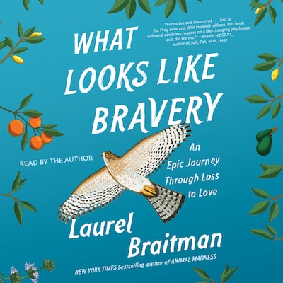 What Looks Like Bravery – omslag til lydbogen af Laurel Braitman