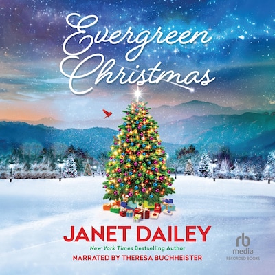 Evergreen Christmas – omslag til lydbogen af Janet Dailey