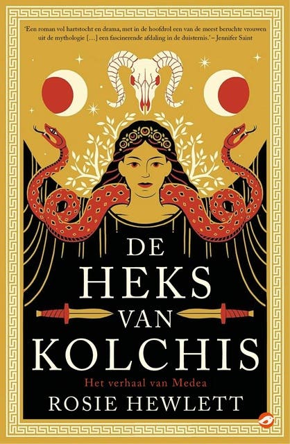 De heks van Kolchis: Het verhaal van Medea – omslag van het luisterboek van Rosie Hewlett