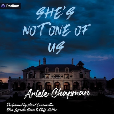 She's Not One of Us – omslag til lydbogen af Ariele Chapman