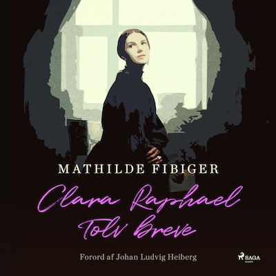 Clara Raphael - Tolv breve – omslag til lydbogen af Mathilde Fibiger