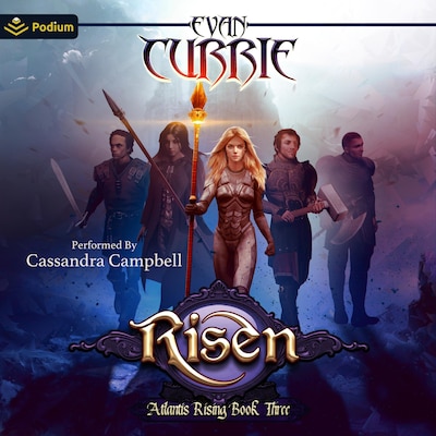 Risen – omslag til lydbogen af Evan Currie