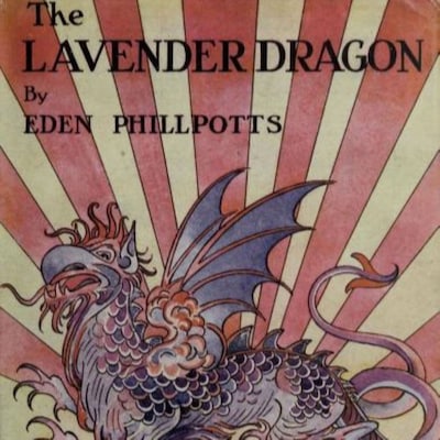 The Lavender Dragon – omslag til lydbogen af Eden Phillpotts