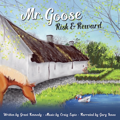 Mr. Goose – omslag van het luisterboek van Grant Kennedy