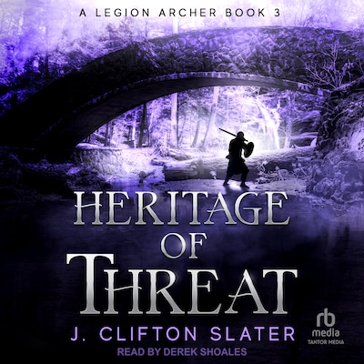 Heritage of Threat – omslag til lydbogen af J. Clifton Slater