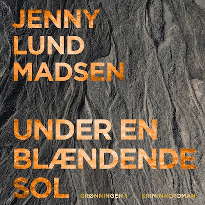Under en blændende sol – omslag til lydbogen af Jenny Lund Madsen