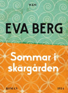 Sommar i skärgården – omslag till ljudboken av Eva Berg