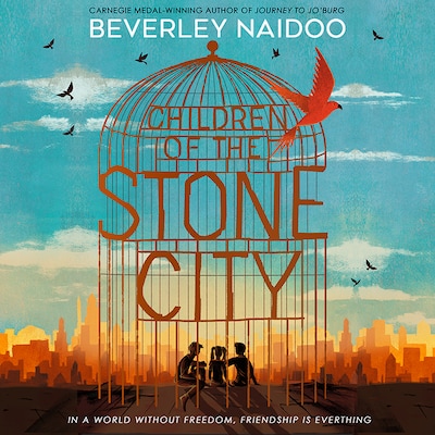 Children of the Stone City – omslag til lydbogen af Beverley Naidoo