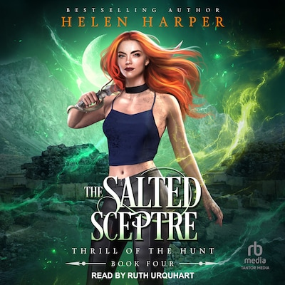 The Salted Sceptre – omslag til lydbogen af Helen Harper