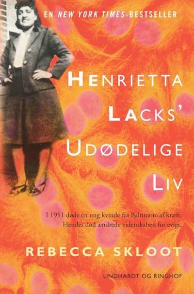 Henrietta Lacks’ udødelige liv – omslag til lydbogen af Rebecca Skloot