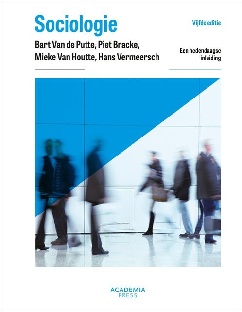 Sociologie: Een hedendaagse inleiding – omslag van het luisterboek van Bart Van de Putte,Hans Vermeersch,Mieke Van Houtte,Piet Bracke