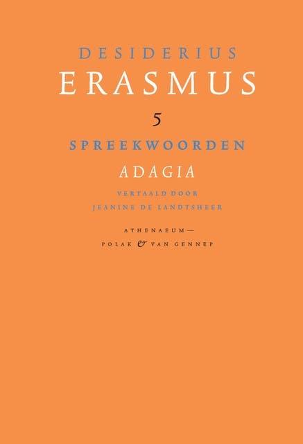 Spreekwoorden; Adagia