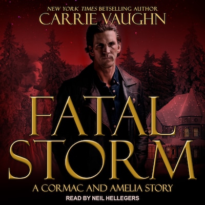 Fatal Storm – omslag til lydbogen af Carrie Vaughn