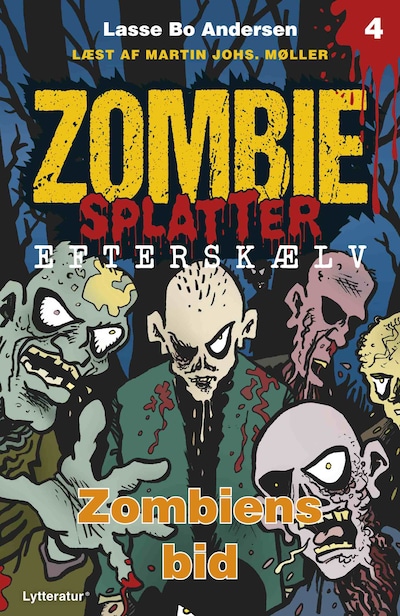 Zombiens bid – omslag til lydbogen af Lasse Bo Andersen