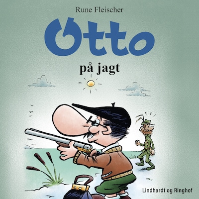 Otto på jagt – omslag til lydbogen af Rune Fleischer