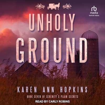 Unholy Ground – omslag til lydbogen af Karen Ann Hopkins