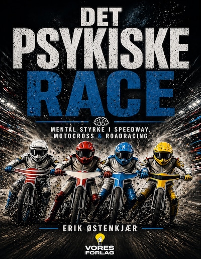 Det Psykiske Race – omslag til lydbogen af Erik Østenkjær